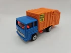 Lesney Matchbox Refuse Truck No 36 Superfast Blue W/ Orange  England