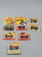 Vintage 1970 Matchbox Superfast Lot Of 7 Vehicles With Original Packaging See...