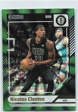 2024-25 Donruss #131 Nicolas Claxton Holo Green Laser