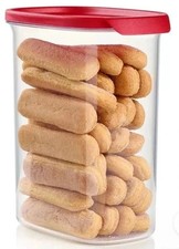 Tupperware ULTRA TRASPARENTE 9,5 tazze 2,2 L contenitore per alimenti guarnizione ermetica! 💎✨