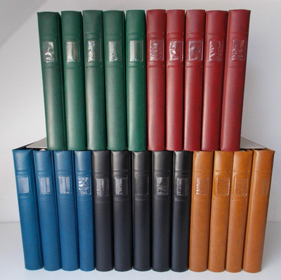LINDNER RINGBINDER 1102y --18 RINGE-- ALLE FARBEN-- 18 RINGE --WÄHLEN SIE AUS--