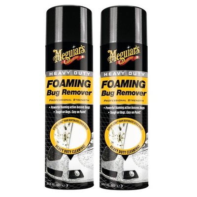 Meguiar's 2x G180515EU Heavy Duty Foaming Bug Remover Insektenentferner 444ml