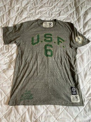 Men s Roots Of Fight Bill Russell Campus Legends USF Size XL (snug Fit)