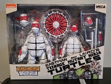 TMNT NECA Teenage Mutant Ninja Turtles 2 Pack Eastman Lairds FIRST Black White