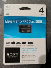 Sony Memory Stick 4GB PRO Duo Mark 2, 4 GB MS-MT4G