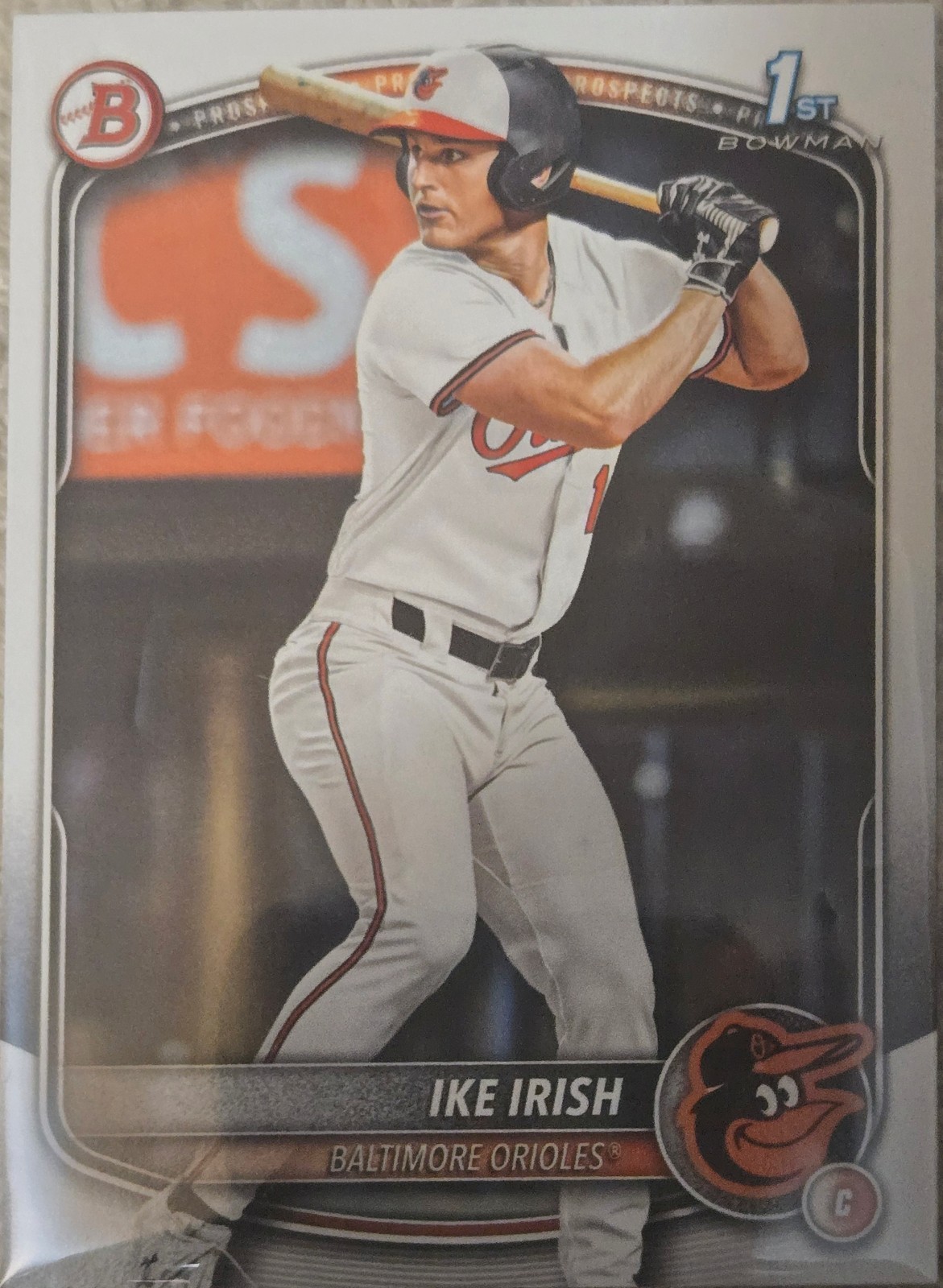 2025 Bowman Draft Ike Irish #BD-16 1st Bowman RC