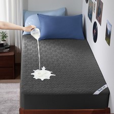 BEDLORE Waterproof Mattress Protector, Twin XL Size Mattress Pad
