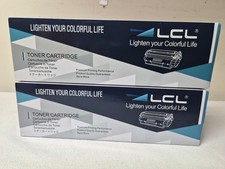 New Black Toner Cartridge 2pc For HP 83A CF283A M128fp Laserjet Pro Exp 2028
