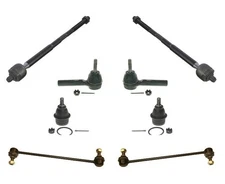 Fit For 200 Sebring Avenger Low Control Arm With Ball Joints Tie Rods 8Pc