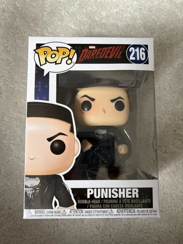 Funko Pop! Vinyl Figure Marvel Punisher #216 W/ Protector
