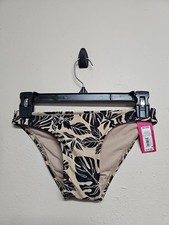 NWT XHILARATION Women's Bikini Bottom Cheeky Style Swimwear Nylon Blend.Size XS