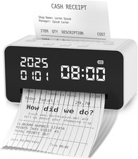 Mini Paper Shredder for Home Office,Small USB Shredder,Strip White 