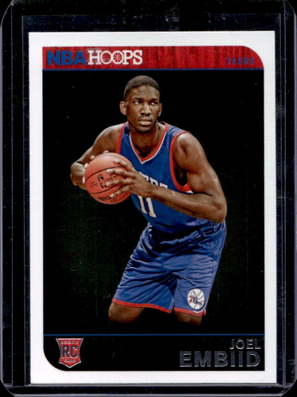 2014-15 Panini Hoops Joel Embiid RC Rookie #263 76ers