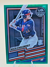 2026 Panini USA Stars And Stripes Roch Cholowsky Green Prizm (RC)
