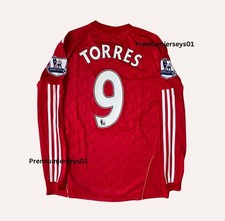 Maglia Liverpool 2011-12 Fernando Torres #9 manica lunga Home Premiere League
