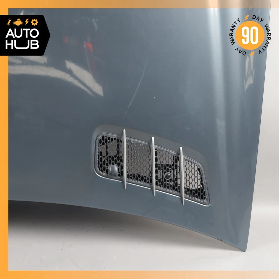 03-08 Conjunto de panel de cubierta de capó azul OEM Mercedes R230 SL500 SL550 SL55 AMG Foto 2 de 4