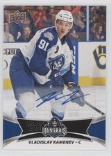 2016-17 Upper Deck AHL Auto SP Vladislav Kamenev #129 Auto 0b3