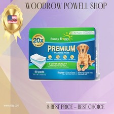 Large Dog Pee Pads 30x36 50 Count Absorbent Puppy Training Pads Odor Control