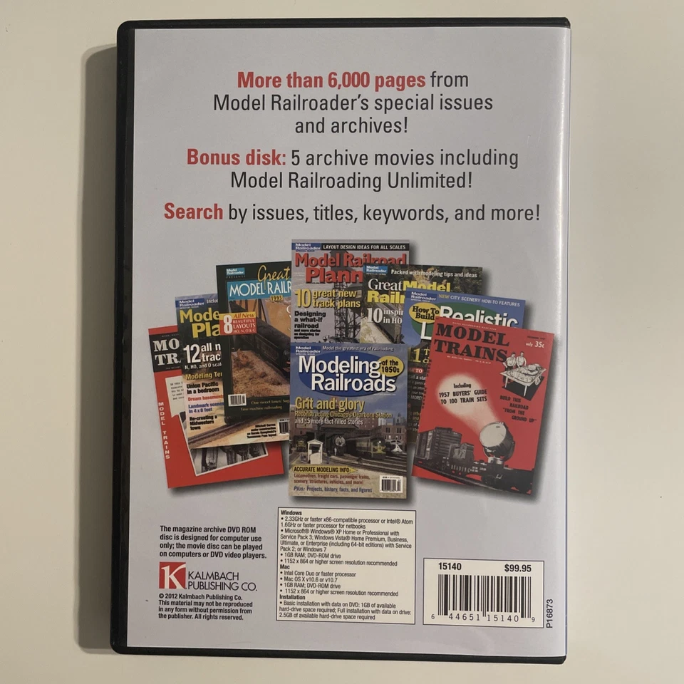 Model Railroader Special Issue and Archive Collection on DVD - Image 2 of 4