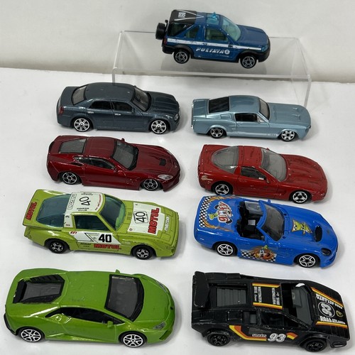 Bburago Burago 1:43 Lot Lamborghini Mustang Corvette Mazda Polizia Land Rover
