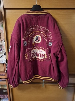 Vintage Washington Redskins Campri Team Line wool Bomber Jacket XL 56  90er