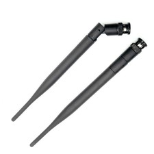 2x 215mm Wireless Microphone Receiver Antenna UHF 500MHz-900MHz BNC Male Antenna
