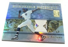 2003 Tribute - Contemporary Edition Memorable Materials Alfonso Soriano SP