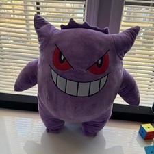 Pokemon Jazwares Gengar 24” inch Plush Purple Soft New Tags Pokémon Jumbo Plush!