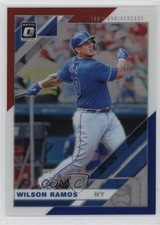 2019 Donruss Optic Red White & Blue 150th Anniversary Prizm Wilson Ramos 0nr3