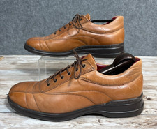 Clarks Flex24 Mens Brown Leather Lace Up Shoes UK 8.5 VGC