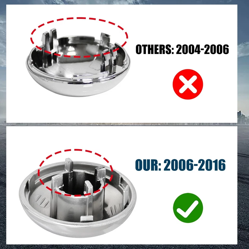 1pc Shifter Knob Chrome Cap for Ford F-150 F150 2006-2012 - With Stronger Clips - Image 2 of 4