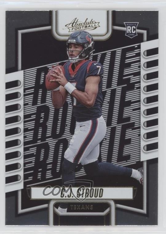 2023 Panini Absolute Rookies Yellow CJ Stroud #102 Rookie RC