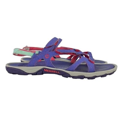 Merrell Enoki Convertible Sandals Purple Y2K Fun Outdoor Trail Hiking Womens 11