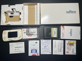 WonderSwan Color WSC FINAL FANTASY Limited Set Complete CIB US Seller
