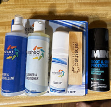 Refreshed Shoe Cleaner Kit w/ Repellent, Brush Protector Spray 7oz