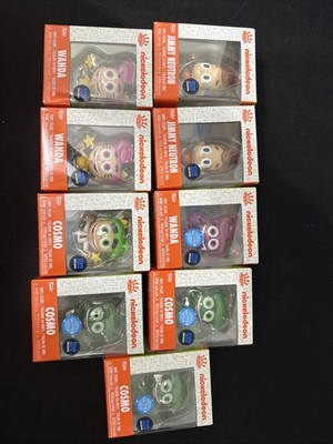 Funko Minis Nickelodeon Cosmo Wanda Jimmy Neutron Five Below Lot Of 9