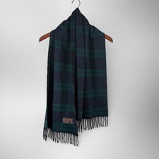 Sciarpa Gibson & Lunga ir Cashmere Scozia Tartan Plaid Frangia 56" x 12"
