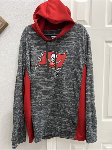 Pull à Capuche Rouge Tampa Bay Buccaneers Fanatics Defender Evo - Taille L - NEUF