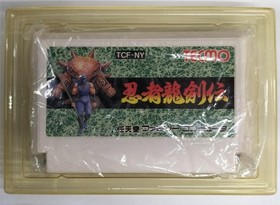 Tecmo Famicom Soft Ninja Dragon Sword Den Used