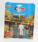 Matchbox MAC Mobile Action Command Figure Set green-white. Lesney Vintage 1975