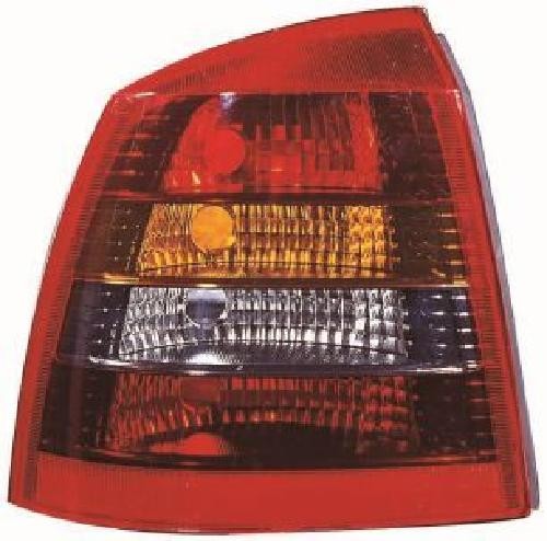 ABAKUS Tail Light 442-1916R-UE-SR For Opel Right Side Red Smoke Gray