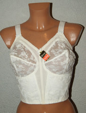 TRIUMPH - DOREEN M Long - BH  Longline mittellang weiß Spitze 90D und 100 B