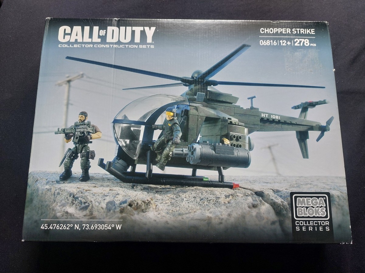 Mega Bloks -,Call of Duty Chopper Strike Collectors Construction