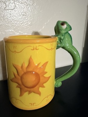 Disney Parks Tangled Rapunzel Luminaria Sun Pascal Lantern Coffee Mug