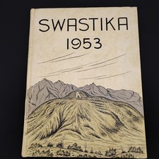 Vintage 1953 New Mexico College of A & M Swastika Yearbook State University NMSU