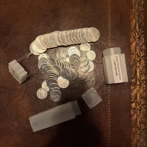 Quarter Ounce And 1/10th Ounce Buffalo Rounds 999 Silver