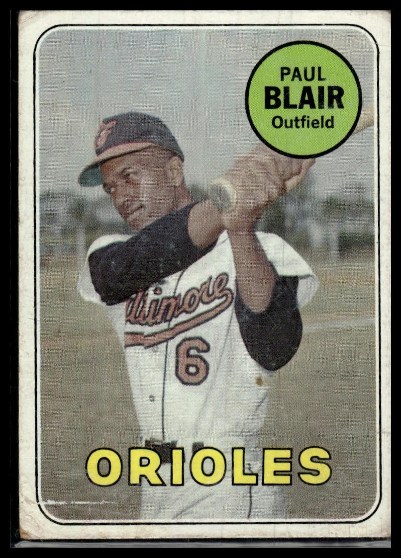 1969 Topps #506 Paul Blair
