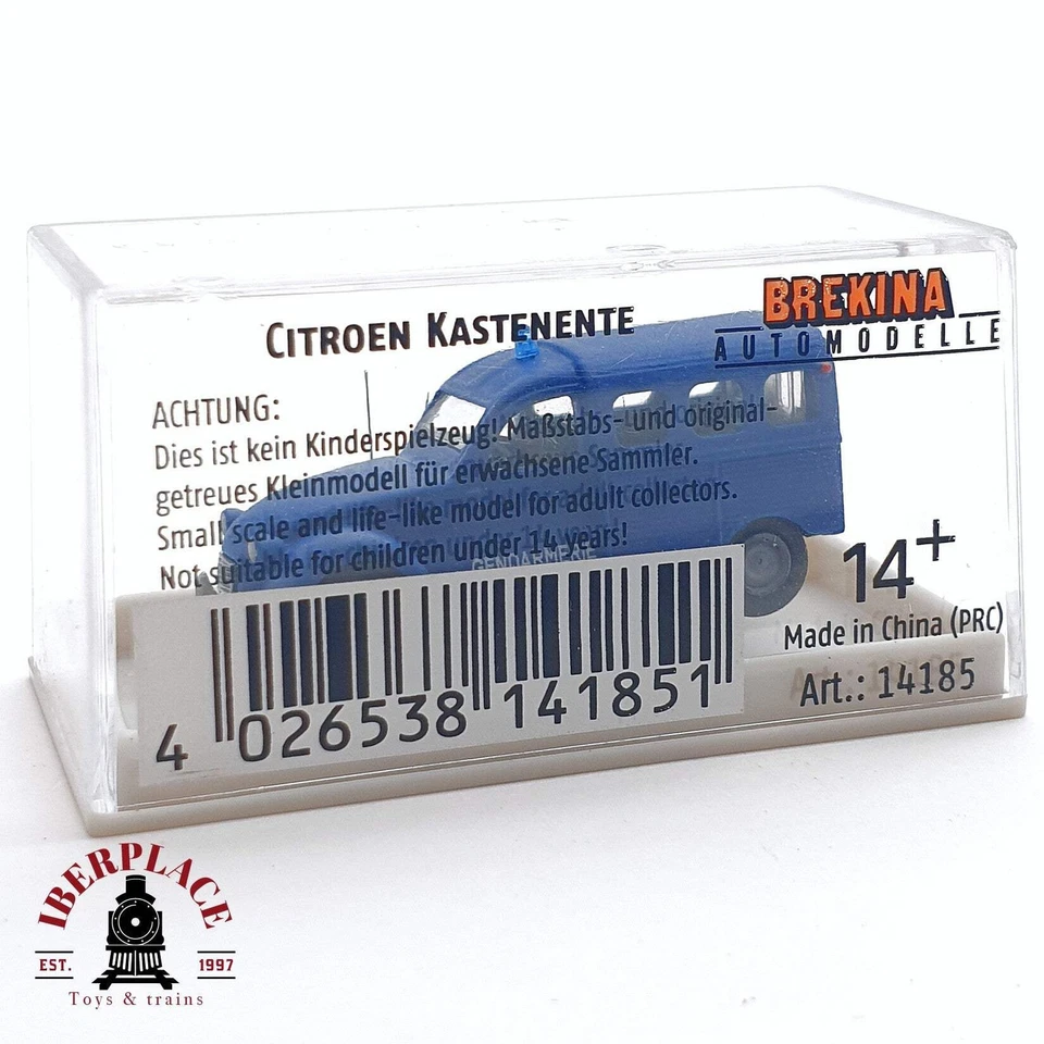 🆕 BREKINA - 14185 Citroën 2CV de la Gendarmería francesa Serie limitada 2022 Nu - Imagen 3 de 4