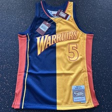 Baron Davis Jersey Mens M HWC RARE Authentic Mitchell Ness Warriors #5 NWT 06-07