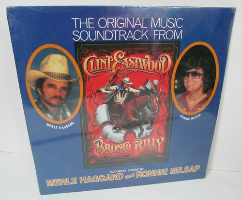 Bronco Billy Soundtrack LP Record Album Merle Haggard Clint Eastwood 1980 Sealed - Picture 2 of 6